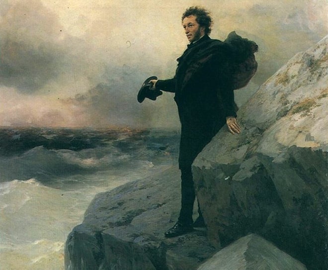Александр Пушкин у Черного моря
